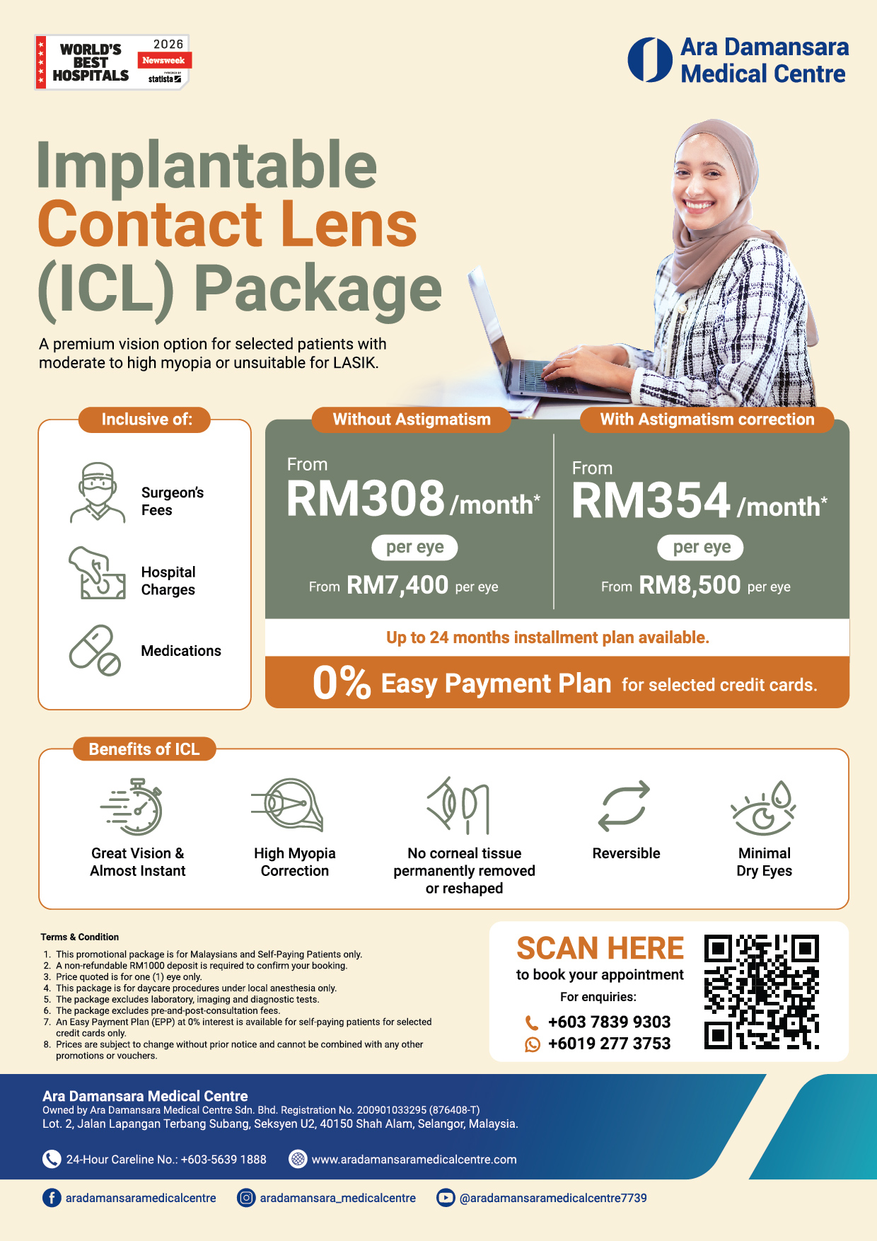 Implantable Contact Lens (ICL) Package